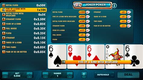 Jogar Joker Poker 3 no modo demo